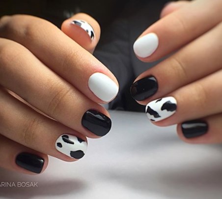 Білий манікюр осінь 2020 Білий манікюр осінь 2020