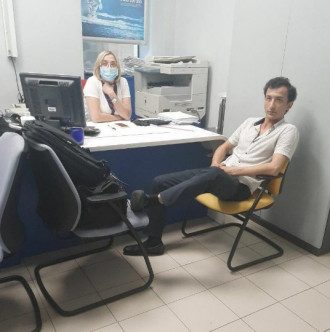 Гражданин Узбекистана захватил отделение банка в БЦ / фото Антон Геращенко Гражданин Узбекистана захватил отделение банка в БЦ / фото Антон Геращенко