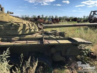 Кладовище військової техніки під Ростовом Кладовище військової техніки під Ростовом