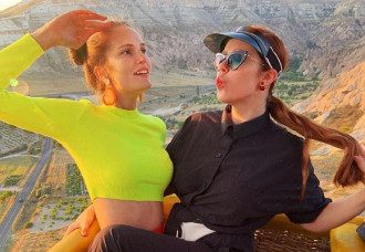 Алла Костромичева и Соня Плакидюк