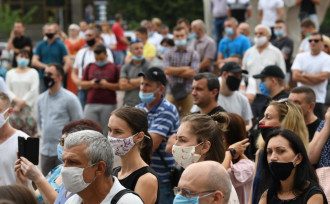 Протест проти карантину Протест проти карантину