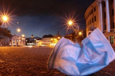 Київ, карантин, маска