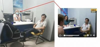 "Перевтілення" білявки на брюнетку: в банку роз'яснили ситуацію з заручницею