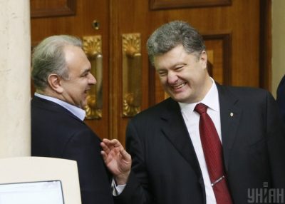 Жвания, Порошенко