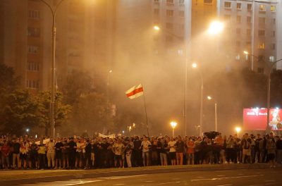 Протесты в Минске
