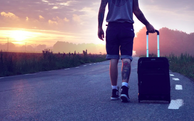 валіза, подорож