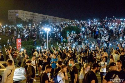 протесты минск