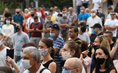 Протест проти карантину 