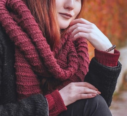 Модные платки и шарфы осень-зима - фото