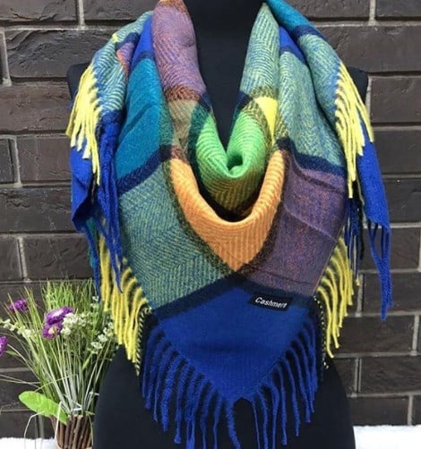 Модные шарфы осень-зима 2020-2021