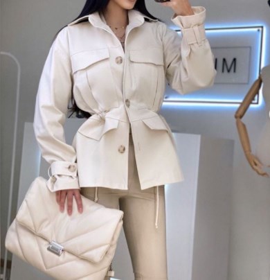 Білий одяг осінь-зима 2020-2021