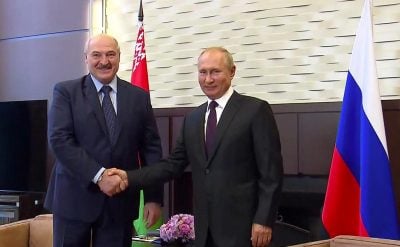 Лукашенко и Путин обсудили по телефону Украину
