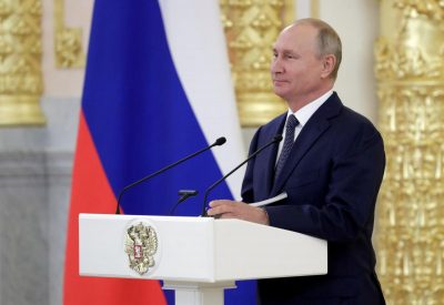 В Кремле уже "помечтали" о Нобелевской премии для Путина