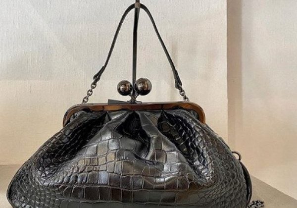 Помпезні сумки із застібкою поцілунок стануть трендом осені та зими: фото