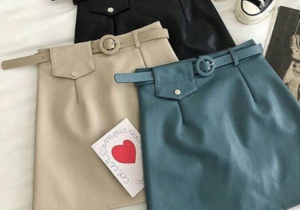 Кожаные юбки 2020