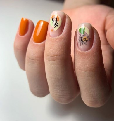 Осінній манікюр 2020