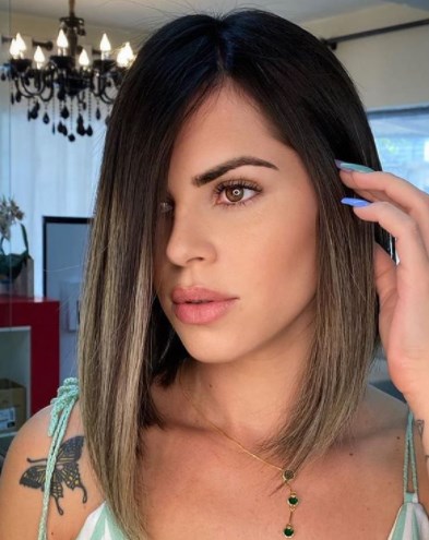 Стрижка лонг боб 2020-2021