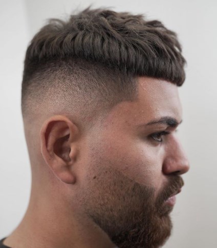 Стрижка французский кроп 2020-2021 / Instagram