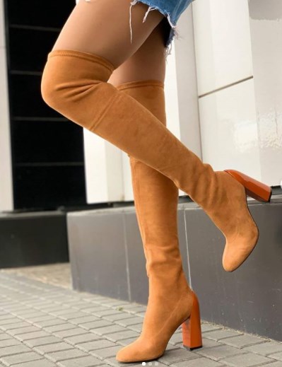 Модные ботфорты 2020-2021