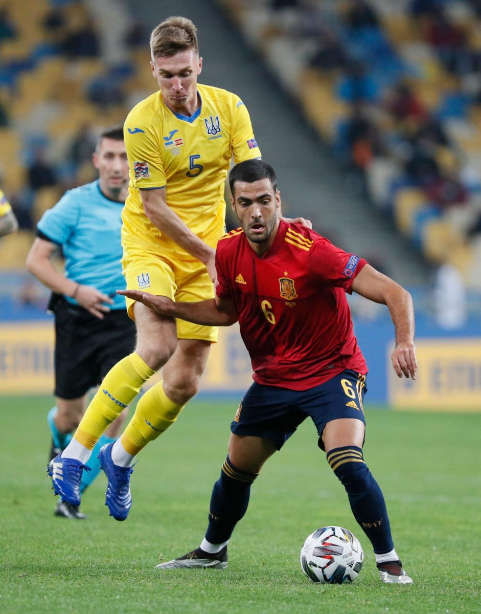 Украина - Испания Лига Наций