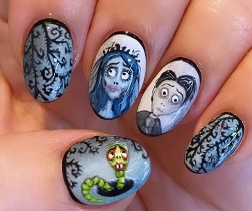 Манікюр на Хелловін 2020