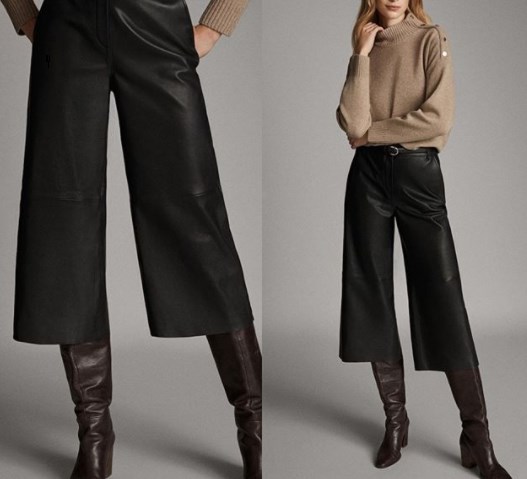 Брюки кюлоты осень-зима 2020-2021