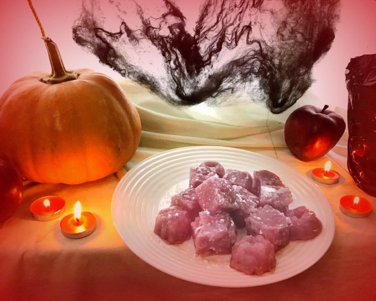 Дома на Хэллоуин можно сделать бюджетный лукум – Простой рахат лукум 