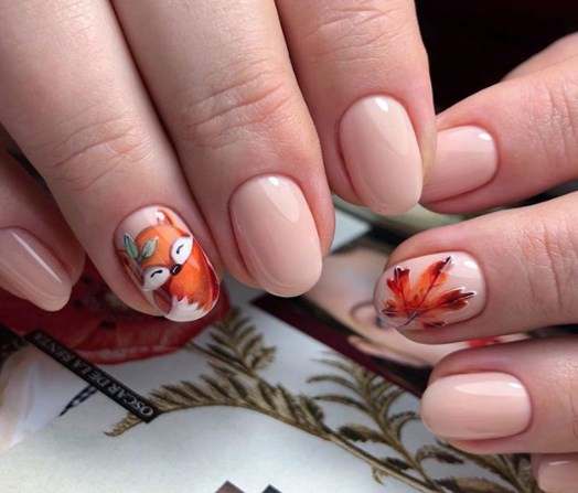 Бежевий манікюр 2020 осінь Бежевий манікюр 2020 осінь