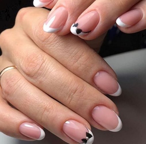 Французький манікюр осінь 2020 Французький манікюр осінь 2020