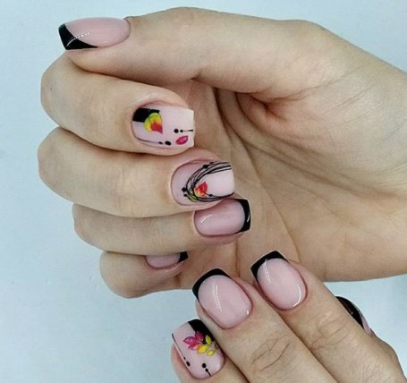 Французький манікюр осінь 2020 Французький манікюр осінь 2020