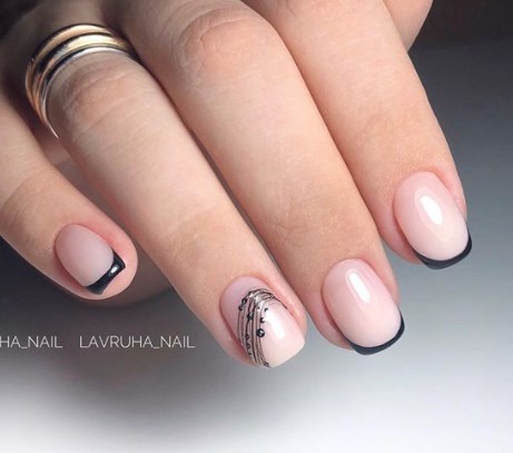 Французький манікюр осінь 2020 Французький манікюр осінь 2020