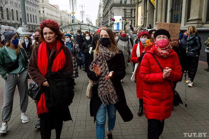 Марш людей з інвалідністю у Мінську