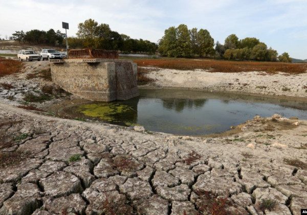 Опубліковані фото жахливих наслідків посухи в Криму