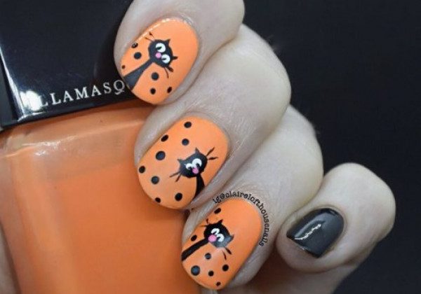 Маникюр на Хэллоуин 2020