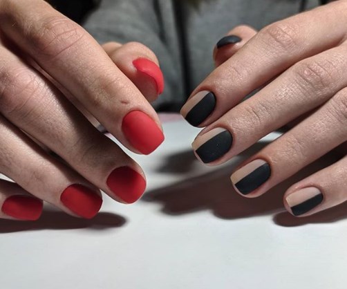 Осінній манікюр на короткі нігті 2020 Осінній манікюр на короткі нігті 2020