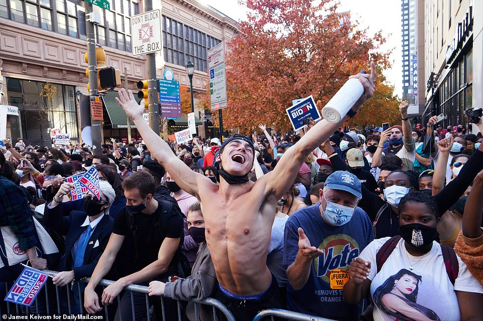 У США святкують перемогу Байдена на вулицях