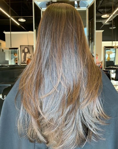 Стрижка драбинка 2020