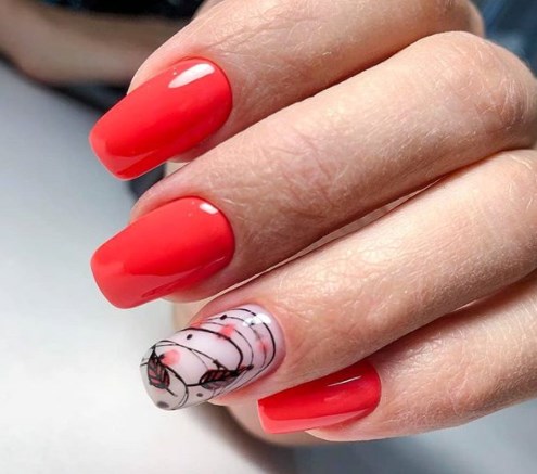 Павутинка на нігтях