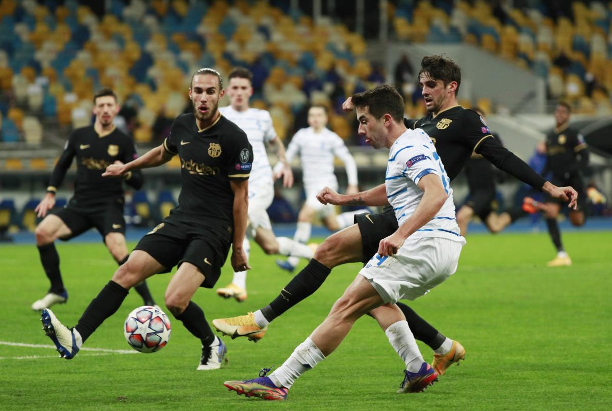 Динамо - Барселона Лига Чемпіонів