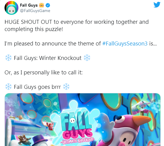 Творці мега-популярного хіта Fall Guys анонсували третій сезон