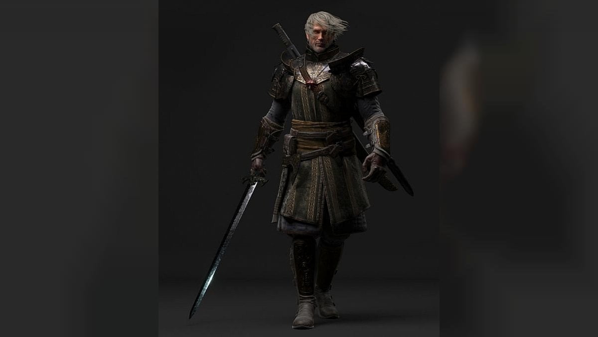 Як вам такий відьмак? Художник уявив, як би міг виглядати Мадс Міккельсен в образі Геральта