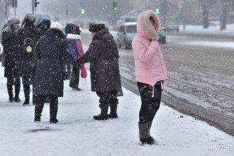 В Украину идет снег / УНИАН