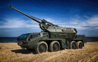 самоходная гаубица Dana М2 самоходная гаубица Dana М2