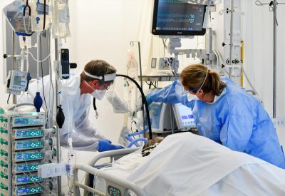 коронавірус, лікарня, лікарі 