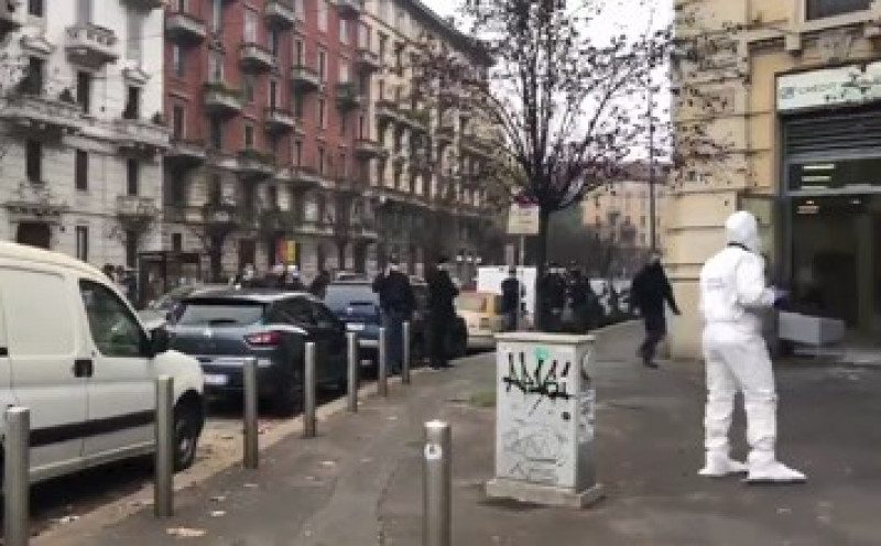 В Милане совершено нападение на банк