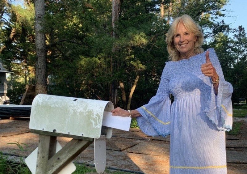 Джилл Байден вперше вийшла в світ в якості першої леді