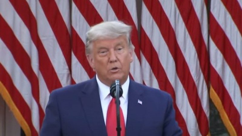 Трамп после выборов президента США стал полностью седым