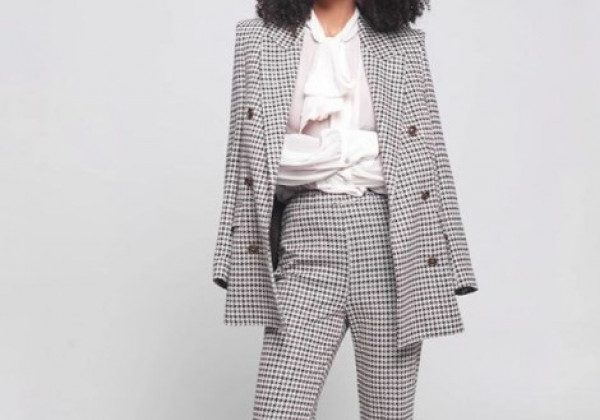 Модный принт гусиная лапка 2020