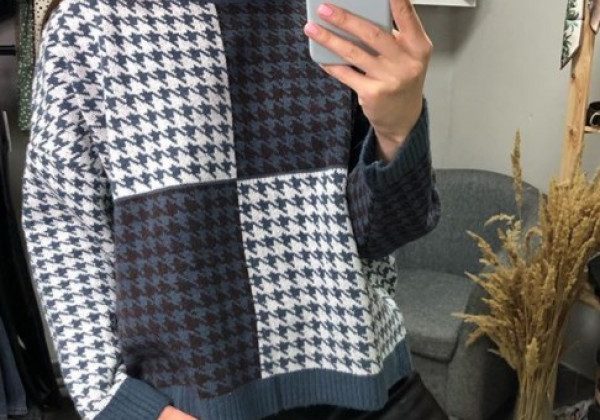 Модный принт гусиная лапка 2020