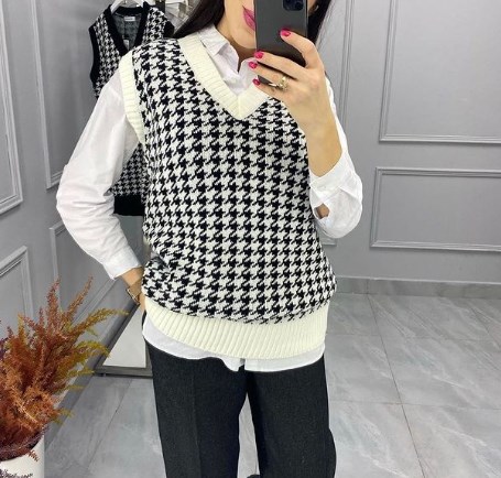 Модные жилеты зима 2021 / Instagram